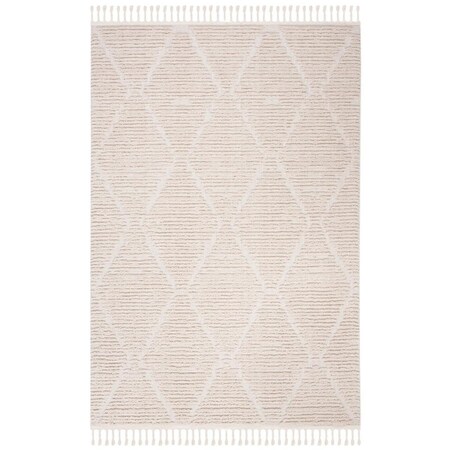 Safavieh 5 ft. 3 in. x 7 ft. 6 in. Marrakesh 500 Rectangle Power Loomed Rug, Beige MRK517C-5